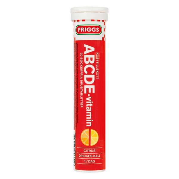 Мультивитамины Friggs ABCDE 20 шт
