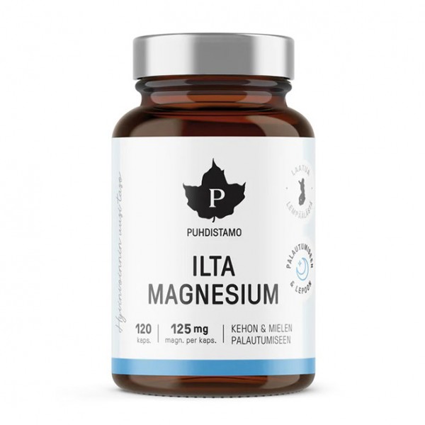 Магний Puhdistamo ILTA Magnesium 120 шт
