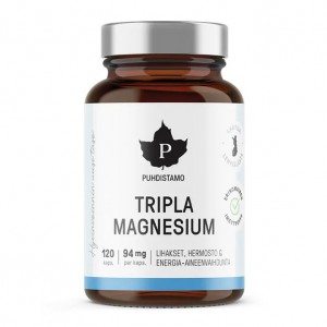 Магний в капсулах Puhdistamo Tripla Magnesium120 шт