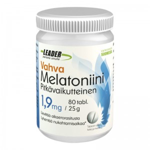 Мелатонин для сна Vahva Melatoniini 1,9мг 80 шт