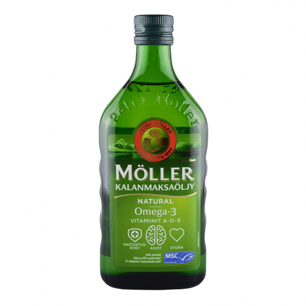 Рыбий жир жидкий Moller Omega-3 500 мл
