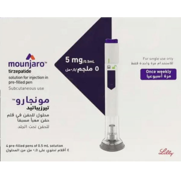 Mounjaro 5mg  Мунджаро 5мг 4 ручки в наличии