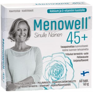 Мультивитамины для женщин 45+ MENOWELL 45+ 60 шт