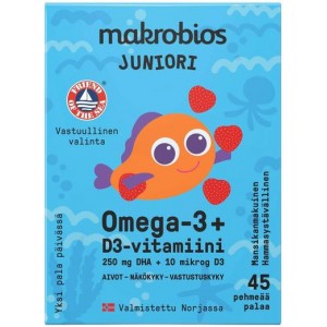 Рыбий жир для детей Makrobios 45 шт