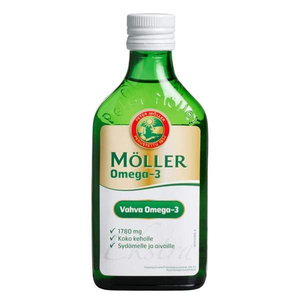 Рыбий жир жидкий Moller Vahva 250 мл