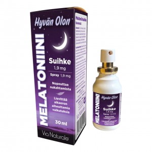 Мелатонин спрей для сна Hyvan Olon Melatoniini 1.9 mg - 30мл