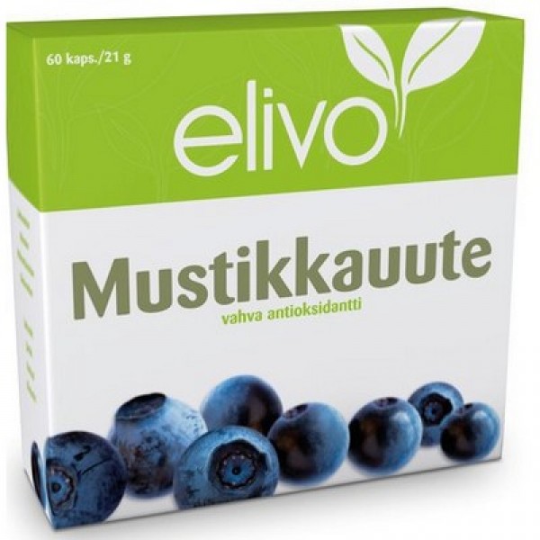 Экстракт черники Elivo Mustikka 60 таб