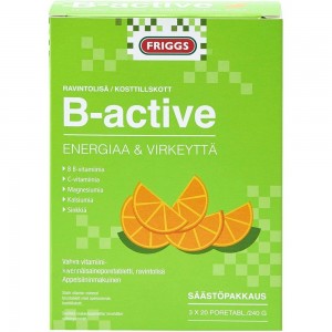 Мультивитамины Friggs B-active шипучие  3X20 шт