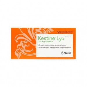 Средство от аллергии Kestine Lyo 20мг 10 шт