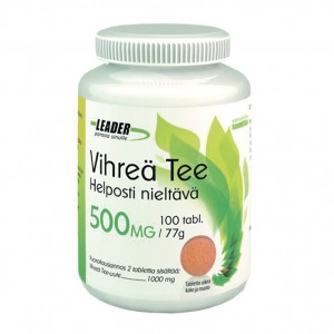 Экстракт зеленого чая Leader Vihrea tee 500 мг 100 шт