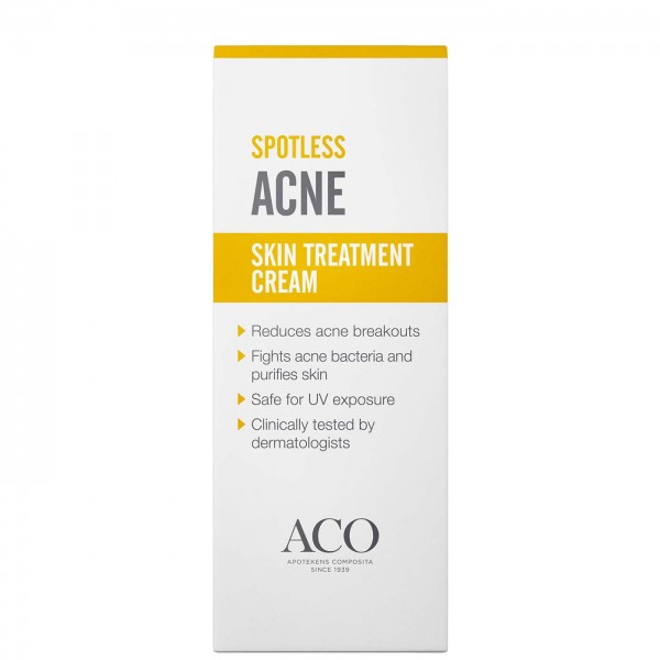 Крем от акне ACO SPOTLESS ACNE TREATMENT 30 г