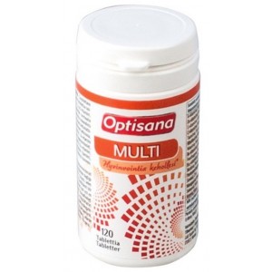 Мультивитамины  OPTISANA MULTI MONIVITAMIINI 120 шт