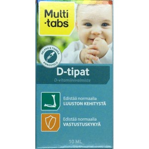 Витамин Д в каплях для новорожденных 400 МЕ Multi-Tabs 10 мл