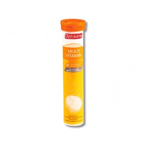 Мультивитамины шипучие Optisana Multivitamin 20 шт