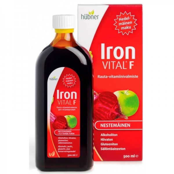 Железо жидкое Hubner Iron Vital F 500 мл